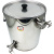 Разливочный фильтр-отстойник с вертикальными ситами из нержавеющей стали 35 кг, RuBee® (Германия)